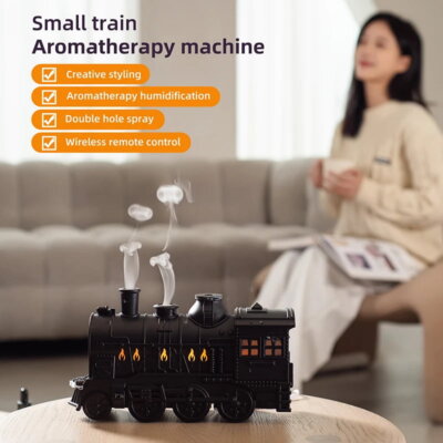 Train Shape Aromatherapy Diffuser Desktop Essential Oils