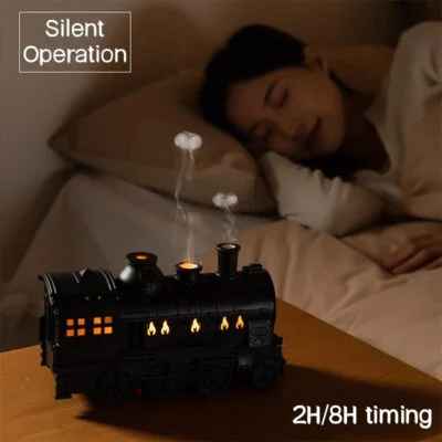Train Shape Aromatherapy Diffuser Desktop Essential Oils