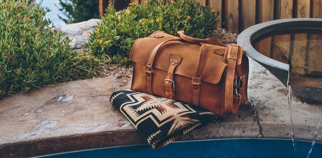 Leather Duffle Bag